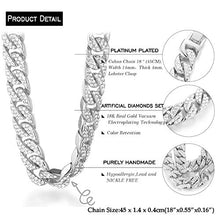 Carica l&#39;immagine nel visualizzatore di Gallery, Halukakah ● Bling ● Uomo Placcato Oro Reale 18k/Platino Platino - Ilgrandebazar