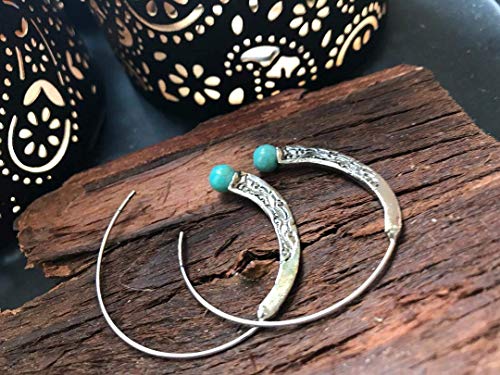 ✿ CREULI TURCHESI ORGANIZZATI ✿ Orecchini stile Bali