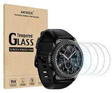 Carica l&#39;immagine nel visualizzatore di Gallery, AKWOX [4 Pezzi] Pellicola Vetro Temperato Gear S3 Frontier &amp; Classic... - Ilgrandebazar
