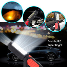 Carica l'immagine nel visualizzatore di Gallery, MAIKEHIGH Magnetico Torcia Lampade di Ispezione, Ricaricabile COB + LED Luce...