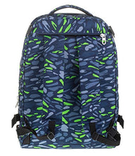 Carica l&#39;immagine nel visualizzatore di Gallery, Trolley Tech Invicta Art, 34 Lt, Blu, 2 in 1 Zaino sganciabile, Scuola &amp;...