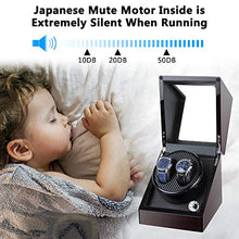 Carica l'immagine nel visualizzatore di Gallery, Kalawen Scatola Carica Orologi Automatici con Motore Ultera-silenzioso per 2... - Ilgrandebazar