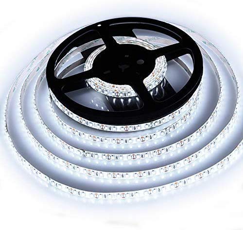 Striscia led bianco freddo 6000K SMD2835-600led strisce 5 metri 6000k