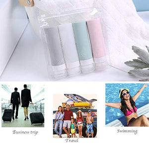 Bottiglie da Viaggio in Silicone, FIYUK Contenitori Bottiglia... - Ilgrandebazar