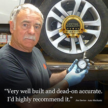 Carica l&#39;immagine nel visualizzatore di Gallery, TireTek Premium Manomètre de pression pneus Grand cadran - Ilgrandebazar