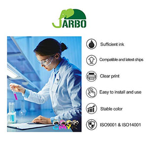 JARBO Compatibile 6 Grande Nero,3 Piccolo Ciano,3 Magenta,3 Giallo