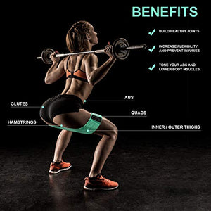 BEAU-PRO CFX Elastici Fitness (3 Pezzi), Bande Elastiche di Resistenza Set 3...