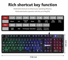 Carica l'immagine nel visualizzatore di Gallery, NPET K10 105 Tasti Chroma Tastiera Italiana per Gaming USB - Alte
