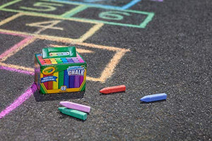 Crayola-48 Gessi per Esterno Lavabili, Scuola e Tempo Libero, Assortiti,... - Ilgrandebazar