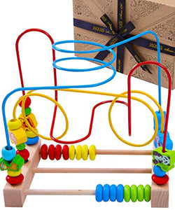 Jaques di Londra Labirinto Bambini - Giocattoli qualità in Legno Activity...