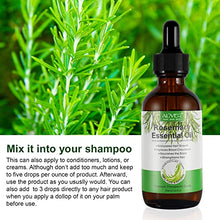 Carica l&#39;immagine nel visualizzatore di Gallery, Olio Essenziale di Rosmarino per Capelli Crescita, Rosemary Essential Oil for Hair Growth, per Capelli Secchi e Danneggiati, Stimolano la Crescita dei Capelli, Nutrono Il Cuoio Capelluto, 60 ml