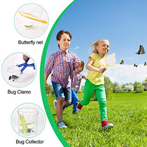 UTTORA binocolo Bambini, 25 in 1 Set di binocoli per green, yellow,