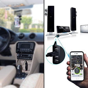 Ricevitore Bluetooth Aigoss, 4.2 USB Adattatore Portatile Wireless...