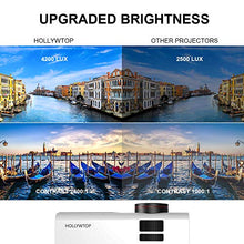 Carica l&#39;immagine nel visualizzatore di Gallery, HOLLYWTOP Home Theater Proiettori, Mini Proiettore Portatile, Video... - Ilgrandebazar
