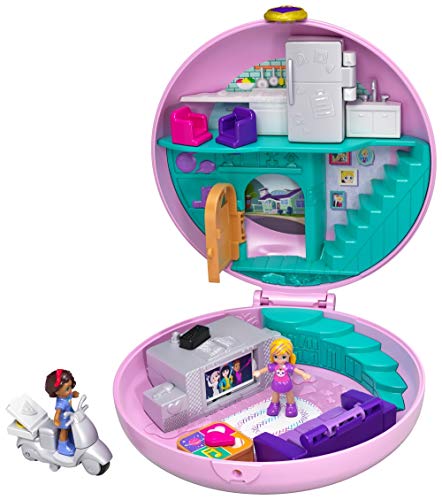 Polly Pocket- Cofanetto Pigiama Party, con 2 Mini Bambole, Un Veicolo e... - Ilgrandebazar