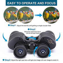 Carica l&#39;immagine nel visualizzatore di Gallery, Binocolo per adulti, binocolo compatta 8x40 HD con custodia a tracolla B