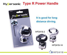 Carica l&#39;immagine nel visualizzatore di Gallery, Pomello per volanti Hypersonic nero veicolo auto Power Handle spinner - Ilgrandebazar