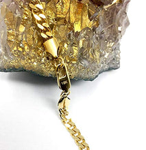 Carica l&#39;immagine nel visualizzatore di Gallery, Collana con ciondolo a forma di croce in oro 24 carati, unisex, solida... - Ilgrandebazar