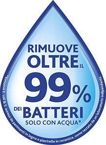 Vileda SuperMocio 3 Action XL Fiocco Ricambio, Tripla Azione 39x40x30 cm