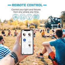 Carica l&#39;immagine nel visualizzatore di Gallery, Presa Intelligente da Esterno Smart Plug WiFi 2 Uscita Impermeabile IP44 App...