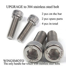 Carica l'immagine nel visualizzatore di Gallery, Wingsmoto - Manubrio Compatibile con da 22 mm + Cuscinetto in...