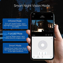 Carica l&#39;immagine nel visualizzatore di Gallery, Ptz Camera Wifi Videocamera IP Esterno Senza Fili, 1080P Telecamera di...