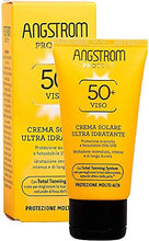 Carica l'immagine nel visualizzatore di Gallery, Angstrom Crema Solare Viso per un'Abbronzatura Ottima, Protezione Viso 50+ Abbronzante con Azione Ultra Idratante, Nutriente e Duratura, Indicata per Pelli Sensibili, 50 ml