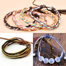 Carica l&#39;immagine nel visualizzatore di Gallery, Faburo 15PZ Rotoli di Filo Cotone Cerato, 10 m, Ø 1 mm, per la creazione...