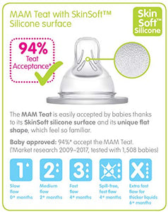 MAM Feel Good Glass Bottle (260 ml, Unisex) 260 Unisex. - Ilgrandebazar