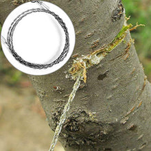 Carica l'immagine nel visualizzatore di Gallery, WENTS Sega Sopravvivenza Filo 2PCS Mini in Acciaio Inox Emergenza...