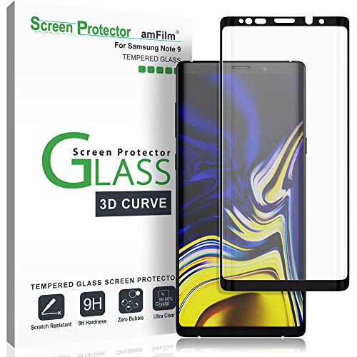 Galaxy Note 9 Pellicola Protettiva, amFilm Copertura Totale Vetro Temperato... - Ilgrandebazar