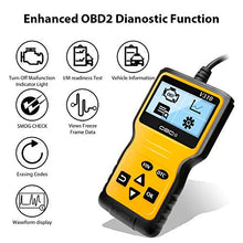 Carica l'immagine nel visualizzatore di Gallery, totobay OBD2 Auto Diagnostica Scanner Lettore di Codice con Lettura e...