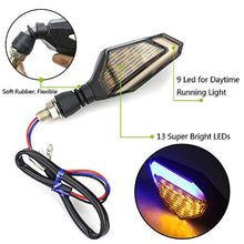 Carica l&#39;immagine nel visualizzatore di Gallery, FEZZ Frecce LED Moto Universali Indicatori Di Direzione ambra+bianco - Ilgrandebazar