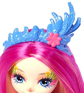 Enchantimals- Bambola Peeki Il Pappagallo con Amico Cucciolo, Multicolor - Ilgrandebazar