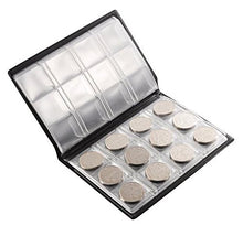 Carica l&#39;immagine nel visualizzatore di Gallery, 1Pcs Black 10 Pages 120 Pockets Coin Collection Album Commemorative Coins... - Ilgrandebazar