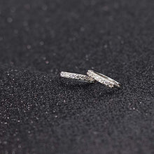 Carica l'immagine nel visualizzatore di Gallery, Milacolato 2pairs Argento sterling Orecchino a cerchio piccolo per donna... - Ilgrandebazar