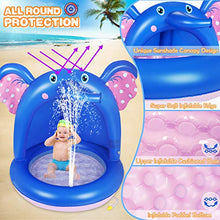 Carica l&#39;immagine nel visualizzatore di Gallery, lenbest Piscina per Bambini, Elefante Gonfiabile Neonato Piccoli con...