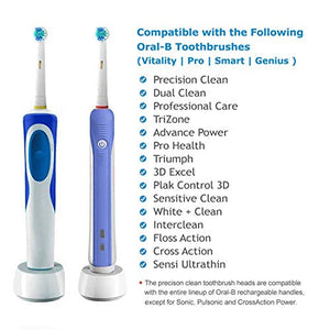 Testine di ricambio compatibili con spazzolini elettrici Braun Oral-B...