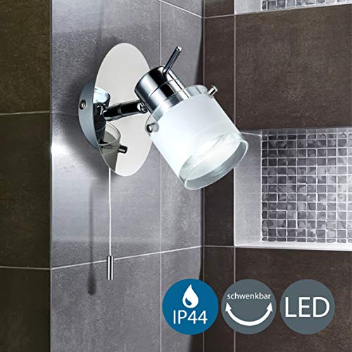 Faretto LED da soffitto o parete orientabile I applique bagno I 1-flammig - Ilgrandebazar