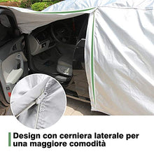 Carica l&#39;immagine nel visualizzatore di Gallery, Telo Copriauto LOETAD Impermeabile Antipolvere Anti UV Vento 470 x 180...
