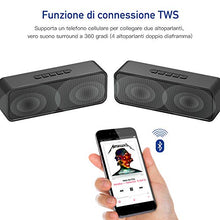 Carica l&#39;immagine nel visualizzatore di Gallery, Altoparlante portatile Bluetooth Sonkir, altoparlante wireless 5.0...