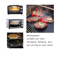 Carica l'immagine nel visualizzatore di Gallery, GQC Tappetini da Barbecue Set di 6 Mat Cottura BBQ in Teflon Approvati da...