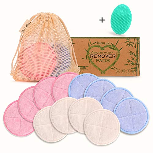 Dischetti Struccanti Riutilizzabili E Lavabili In Bambù 12 Cuscinetti... - Ilgrandebazar