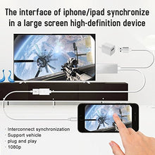 Carica l&#39;immagine nel visualizzatore di Gallery, Mirroring al cavo HDMI per Phone Smartphone Pad e Lightning+USB hd
