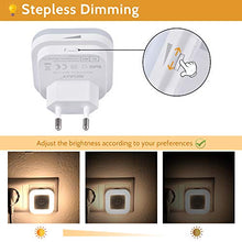 Carica l&#39;immagine nel visualizzatore di Gallery, SOAIY 2 Pezzi Luce notturna LED bambini Lampada Calda