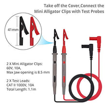 Carica l&#39;immagine nel visualizzatore di Gallery, LiNKFOR Kit 16pz Puntali Clip Alligatore Apertura Massima 30mm 10A Test - Ilgrandebazar