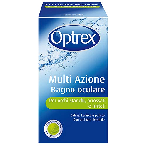 Optrex Bagno Oculare Multi Azione per Occhi Stanchi, Arrossati e 300 ml - Ilgrandebazar