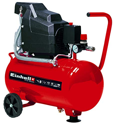 Einhell TC-AC 190/24/8 Compressore, 1500 W, 230 V, Rosso - Ilgrandebazar