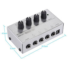 Carica l&#39;immagine nel visualizzatore di Gallery, ammoon HA400 ultra-compatto a 4 Canali mini Amplificatore Audio Stereo per... - Ilgrandebazar