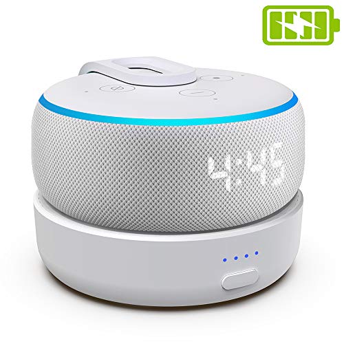 Aggiornata Base Batteria per Dot 3a generazione ＆ Altoparlanti Intelligenti...